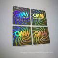 Customized holographic easy-damaged anti-counterfeit security sticker/label printing for brand protection & seal